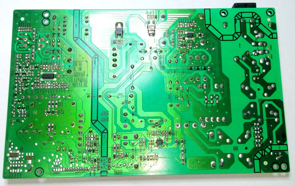 § Блок питания + контроллер LED ТВ Hisense HLL-4855WQ