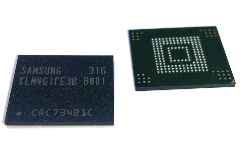 § Микросхема KLM4G1FE3B-B001 Samsung eMMC