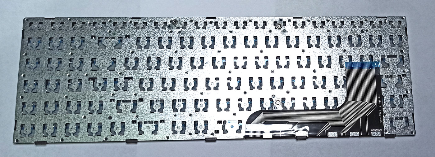 Клавіатура для ноутбука Lenovo (100-15IBY / B50-10) RUS, чорна