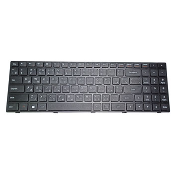 Клавіатура для ноутбука Lenovo (100-15IBY / B50-10) RUS, чорна