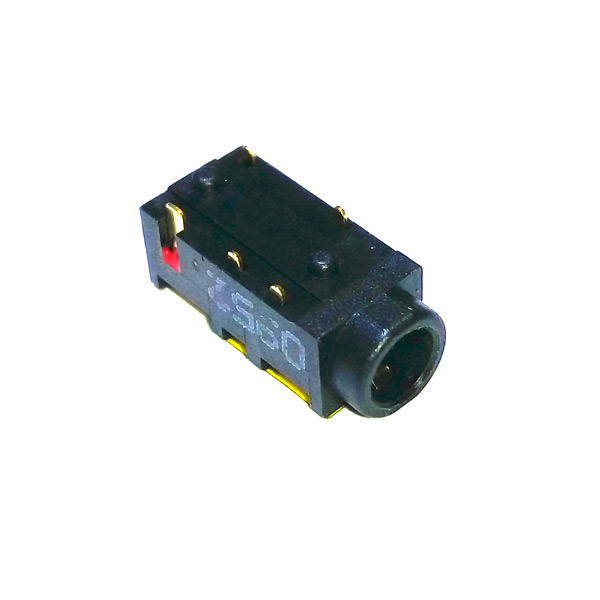 Гнездо 3.5 (наушники) на плату, SMD (AU080)