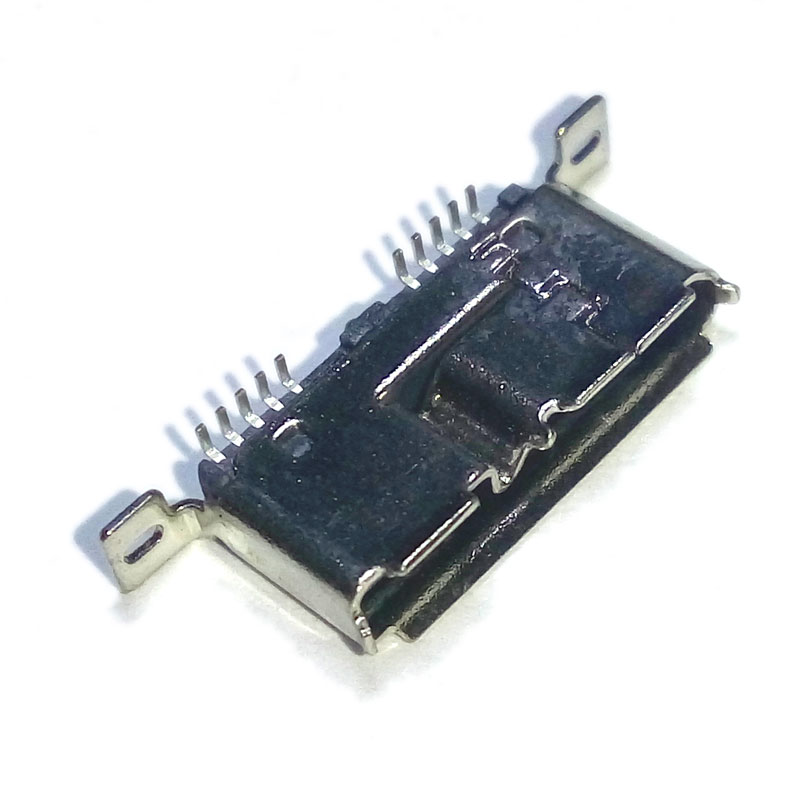 Гнездо microUSB 3.0 (10pin) SMD на плату MC059