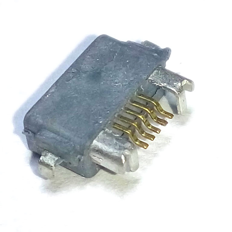 Гнездо microUSB (5pin) SMD на платy SONY XPeria Z