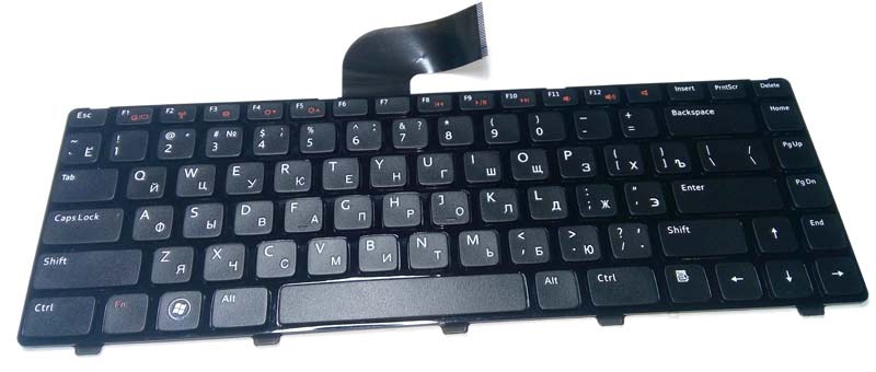 Клавиатура для ноутбука DELL (N5050 / N7520) RUS, черная